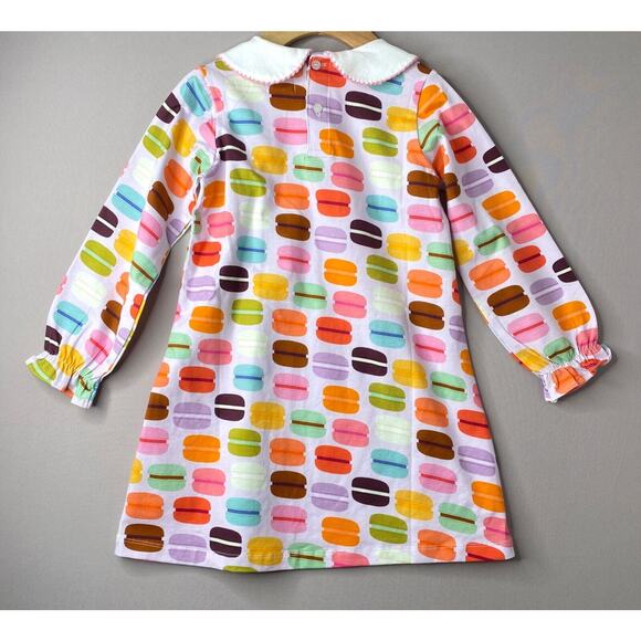 The Oaks Apparel French Macaron Cookies Dress Girls 4 Yrs - Picture 4 of 5